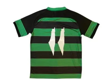 Maillot de la Palestine, version rétro verte