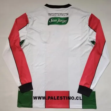 Retro Palestino CD 2022/23 Home Long Sleeve Jersey (S-2XL)