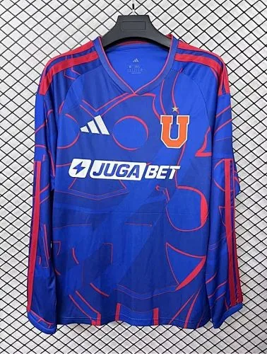 Universidad de Chile 2026/27 Home Long Sleeve Soccer Jersey S-4XL