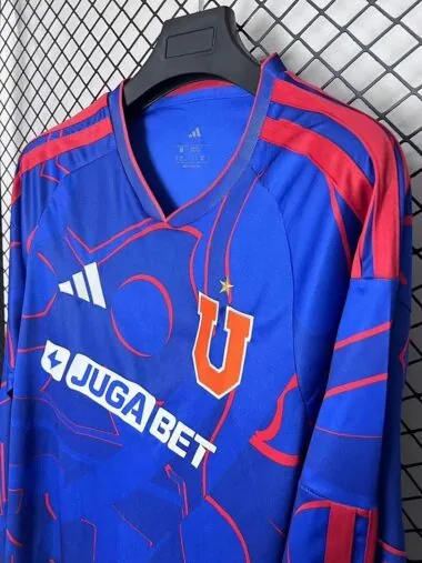 Universidad de Chile 2026/27 Home Long Sleeve Soccer Jersey (S-4XL)