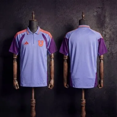 Polo viola dell'Universidad de Chile stagione 2026/27, taglie S-XXL