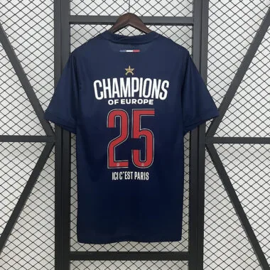 2025 PSG home Champion Edition Jersey