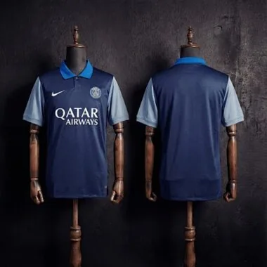 Polo da allenamento PSG 2025/26 blu navy, taglie S-XXL