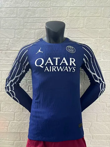 24-25 PSG fourth away long sleeve player version jersey