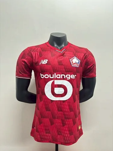 25-26 Lille OSC home Player Version soccer jersey size S-2XL