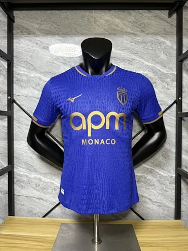 25-26 Monaco away player version soccer jersey size S-2XL