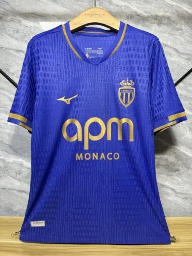 25-26 Monaco away player version Jersey (S-2XL)