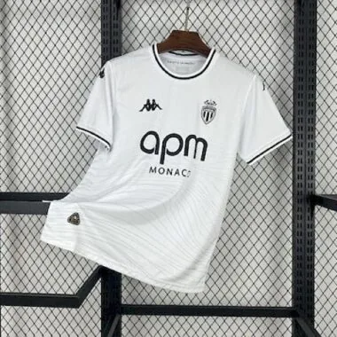 25-26 Monaco away soccer jersey size S-2XL