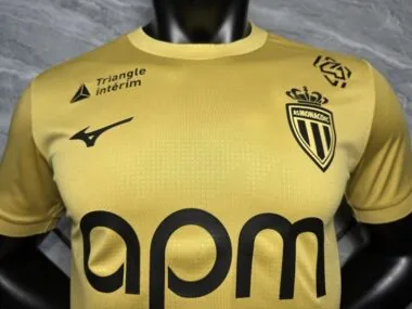 25-26 Monaco third away Player Version Jersey (S-2XL) with Sponsors
