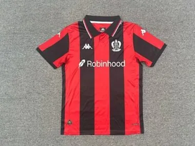 25-26 Nice home Soccer Jersey