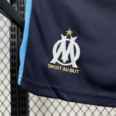 25-26 Olympique Marseille Away Kids Kit