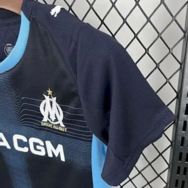 25-26 Olympique Marseille Away Kids Kit