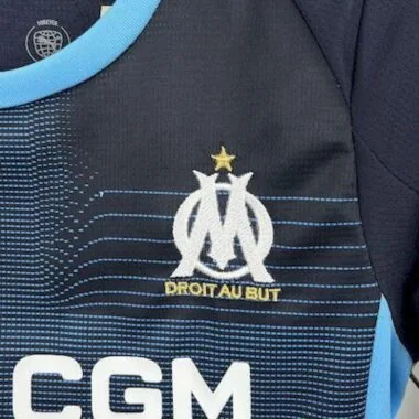 25-26 Olympique Marseille Away Kids Kit