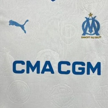 25-26 Olympique Marseille Home Kids Kit