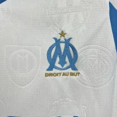 25-26 Olympique Marseille Home Kids Kit