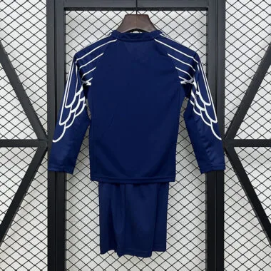 25-26 PSG 4th away long sleeve kid kit (Size 16-28)
