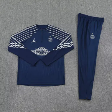 25-26 PSG Blauer Trainingsanzug