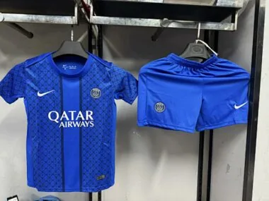 25-26 PSG Blue training kid kit