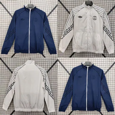 25-26 PSG Double sided Embroidered windbreaker