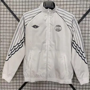 25-26 PSG Double sided Embroidered windbreaker