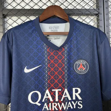 25-26 Camisola de futebol doméstica do PSG