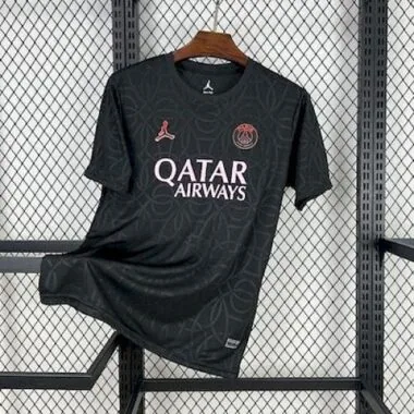 25-26 PSG Jordan black training jersey