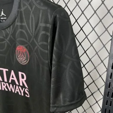 25-26 PSG Jordan black training jersey