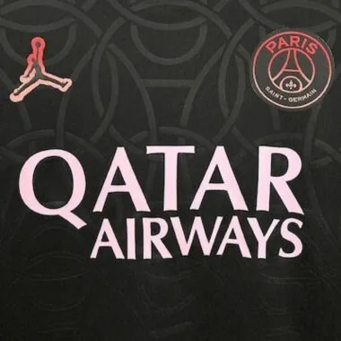 25-26 PSG Jordan black training jersey