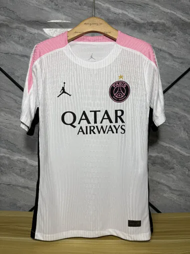 25-26 PSG Jordan white player version jersey (S-2XL)