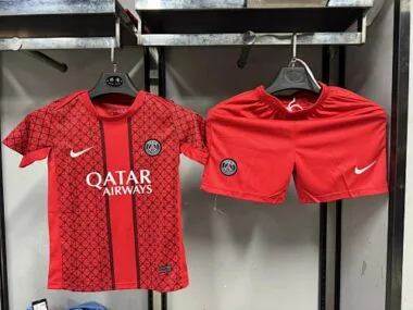 25-26 PSG Red training kid kit