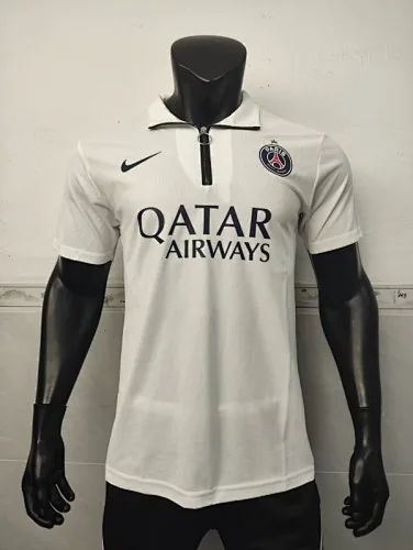 25-26 PSG White Player Version POLO
