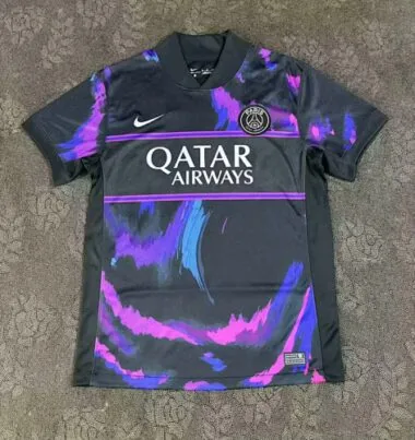 25-26 PSG black and purple special jersey