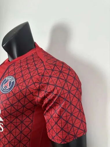 25-26 PSG red Player version jersey