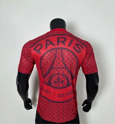 25-26 PSG red Player version jersey
