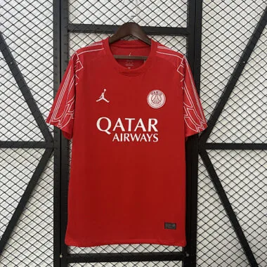 25-26 PSG red jersey