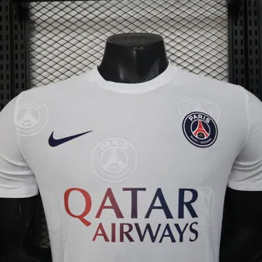 Maillot 25-26 PSG blanc version spéciale joueur