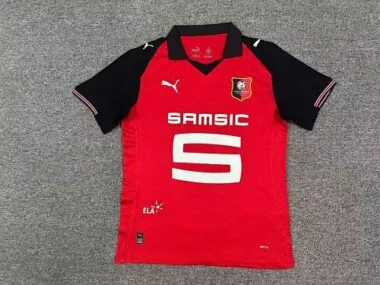 25-26 Rennes home jersey