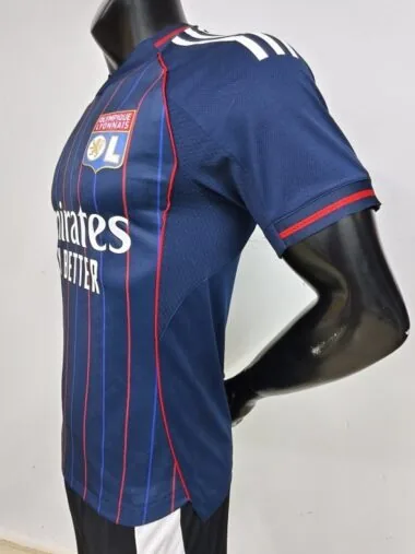 Lyon 2025/26 Away player version Jersey (S-2XL)