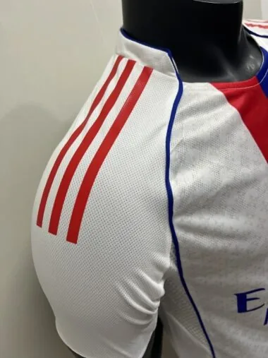 Lyon 2025/26 home player version Jersey (S-2XL)