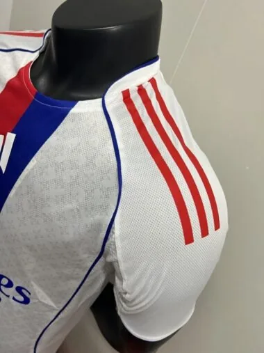 Lyon 2025/26 home player version Jersey (S-2XL)