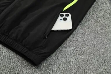 Marseille 2025/26 Black Windbreaker suit (S-2XL)