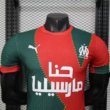 Camiseta de edición especial del Marsella 2025/26, versión para jugador (S-XXL)
