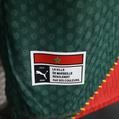 Camiseta de edición especial del Marsella 2025/26, versión para jugador (S-XXL)
