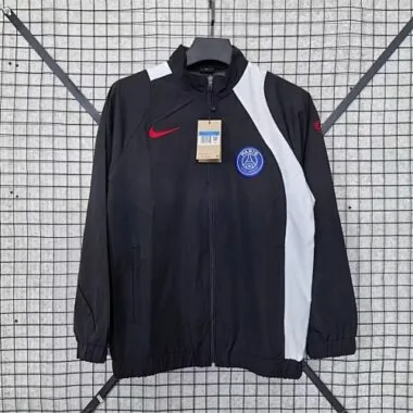 PSG 2025/26 Black And White windbreakers