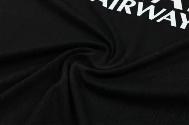 PSG 2025/26 Black Half zipper Training Suit (S-2XL)