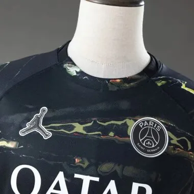 PSG 2025/26 Black Special Edition Long Sleeve jersey (S-XXL)