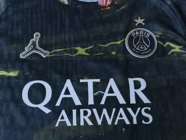 PSG Paris 2026/27 Fifth away game Kids Kit (Size 16-28) With Star