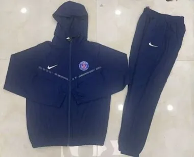 Paris Saint Germain 2025/26 blue Windbreaker suit S-2XL