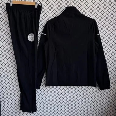 Paris Saint-Germain (PSG) 2025/26 Schwarzer Windbreaker-Anzug (S–2XL)