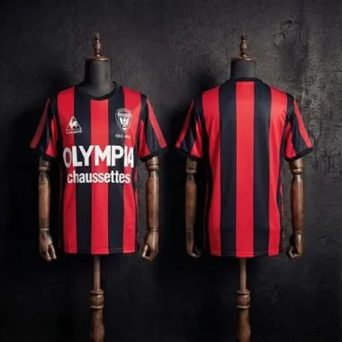 Retro 1977/78 OGC Nice Home Jersey S-XXL